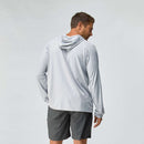 NRS Moška majica s kapuco/hoodie H2Core Silkweight, UV50+, Moonlight-Wasup Slovenija