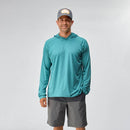NRS Men's Hoodie H2Core Silkweight, UV50+, Gulfstream