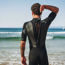 Oneill Reactor 2 Moški Neopren Shorty, kr rokav, 2mm, Black/Graphite