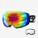 Outdoor Master Smučarska Očala Pro Snow + prozorna leča, Black frame with Colorfull lens