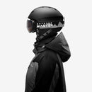 Outdoor Master Smučarska Očala Pro Snow + rumena leča, Black/Grey frame GreyOrange lens-Wasup Slovenija