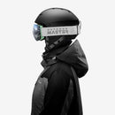 Outdoor Master Smučarska Očala Pro Snow + prozorna leča, Green frame with Grey lens-Wasup Slovenija