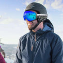 Outdoor Master Smučarska Očala Pro Snow + prozorna leča, Black/Grey frame with Blue lens