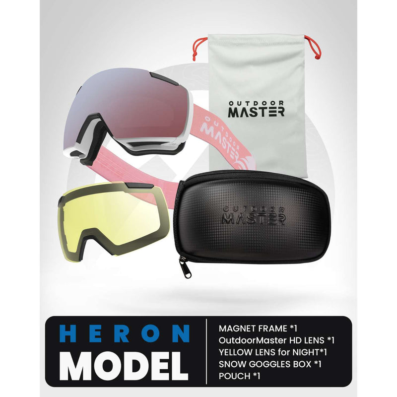 Outdoor Master Heron Ski Googles