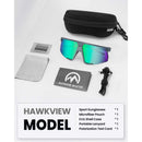 Športna sončna očala Outdoor Master Hawkview X182 Grey/Green Polarized Lens-Wasup Slovenija