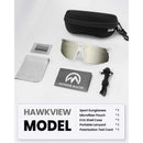 Športna sončna očala Outdoor Master Hawkview X182 White with Gold Polarized Lens-Wasup Slovenija