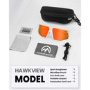 Športna sončna očala Outdoor Master Hawkview X182 White/Red Polarized Lens-Wasup Slovenija