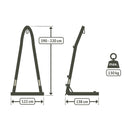 Stojalo za viseče stole La Siesta Amura Anthracite