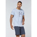 Chiemsee Moška Majica Oscar kr rokav, Brunnera Blue-Wasup Slovenija