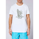 Chiemsee Moška Majica MBRC The Ocean kr rokav, Bright White-Wasup Slovenija