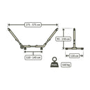 Stojalo za viseče mreže La Siesta Esterel-Wasup Slovenija