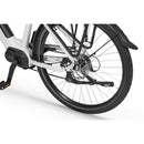 Mestno Električno kolo Ecobike LX 100, 17.5Ah/630Wh, 19", White-Wasup Slovenija