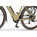 Ecobike X-City 2027, 17", 630WH, Cappucino back wheel