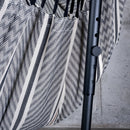 La Siesta Fiji - Komplet Viseči Stol Organic Zebra Comfort in Jekleno Stojalo