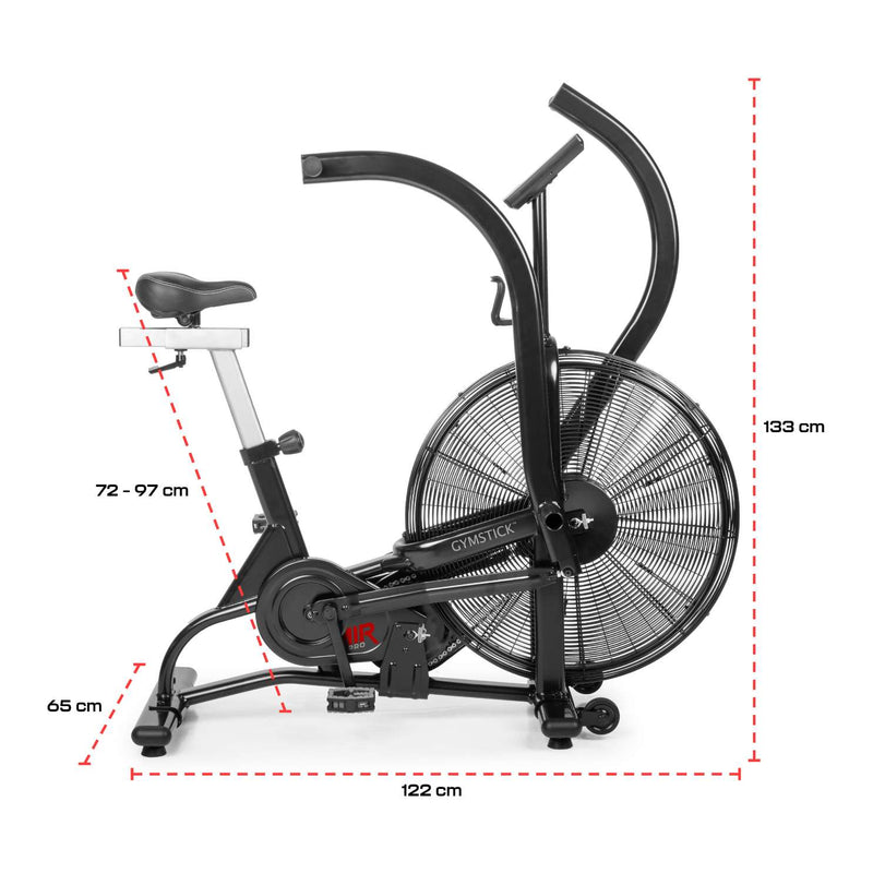 Gymstick Airpro Air Bike dimenzije