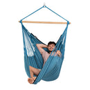 Viseči stol La Siesta Kingsize Blue Zebra