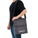 KingCamp Dvodelna Hladilna Torba Lindeman, 6,2L Charcoal, KP2106-Wasup Slovenija