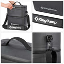 KingCamp Dvodelna Hladilna Torba Lindeman, 6,2L Charcoal, KP2106-Wasup Slovenija