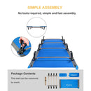 KingCamp Ultralahka Zložljiva Postelja 190x64x12cm, modra, KC3986-Wasup Slovenija