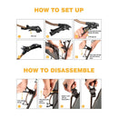 KingCamp Ultralahka Zložljiva Postelja 190x64x12cm, modra, KC3986-Wasup Slovenija