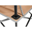 KingCamp Oversize Zložljiv Kamp Stol KC2134, Krem-Wasup Slovenija