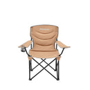 KingCamp Oversize Zložljiv Kamp Stol KC2134, Krem-Wasup Slovenija