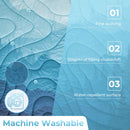 KingCamp Lahka potovalna odeja 200x145cm, Cyan-Wasup Slovenija