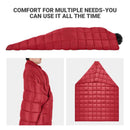 KingCamp Odeja 203x152cm, rdeča-Wasup Slovenija