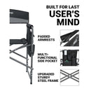 KingCamp Velik Režiserski Stol, Črn-Wasup Slovenija