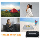 KingCamp Piknik Podloga Anna, 200x145cm, črna-Wasup Slovenija