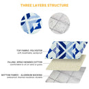 KingCamp Piknik Podloga Ariel XXL 200x200cm, Blue-Wasup Slovenija