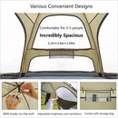 KingCamp Pop Up Šotor 280x280x156, Albano 5, KT2305, Zelen-Wasup Slovenija