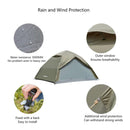 KingCamp Pop Up Šotor 280x280x156, Albano 5, KT2305, Zelen-Wasup Slovenija