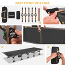 KingCamp Zložljiva Ultralahka Kamp Postelja Munster 200x72cm-Wasup Slovenija