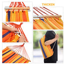 KingCamp Viseča mreža z zložljivo prečko, oranžna, KG2002-Wasup Slovenija