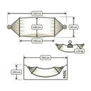 Viseča mreža La Siesta Florencia Latte Single-Wasup Slovenija