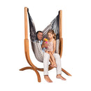 La Siesta Udine - Komplet Viseči Stol Zebra Comfort in Leseno Stojalo-Wasup Slovenija