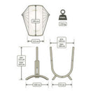 La Siesta Udine - Komplet Viseči Stol Zebra Comfort in Leseno Stojalo-Wasup Slovenija