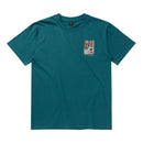 Mystic FUNK moška majica kr rokav, Teal-Wasup Slovenija