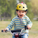 OutdoorMaster Fun Animal Yellow-Pink Shark Kids’ Cycling Helmet
