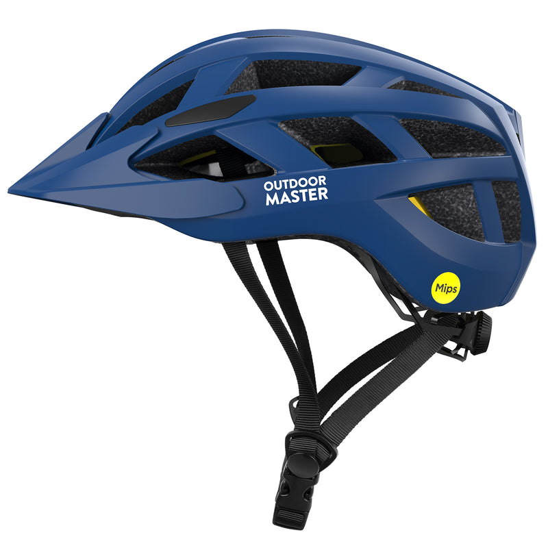 Bike Helmet with Mips System Outdoor Master GEM, Ocean Blue