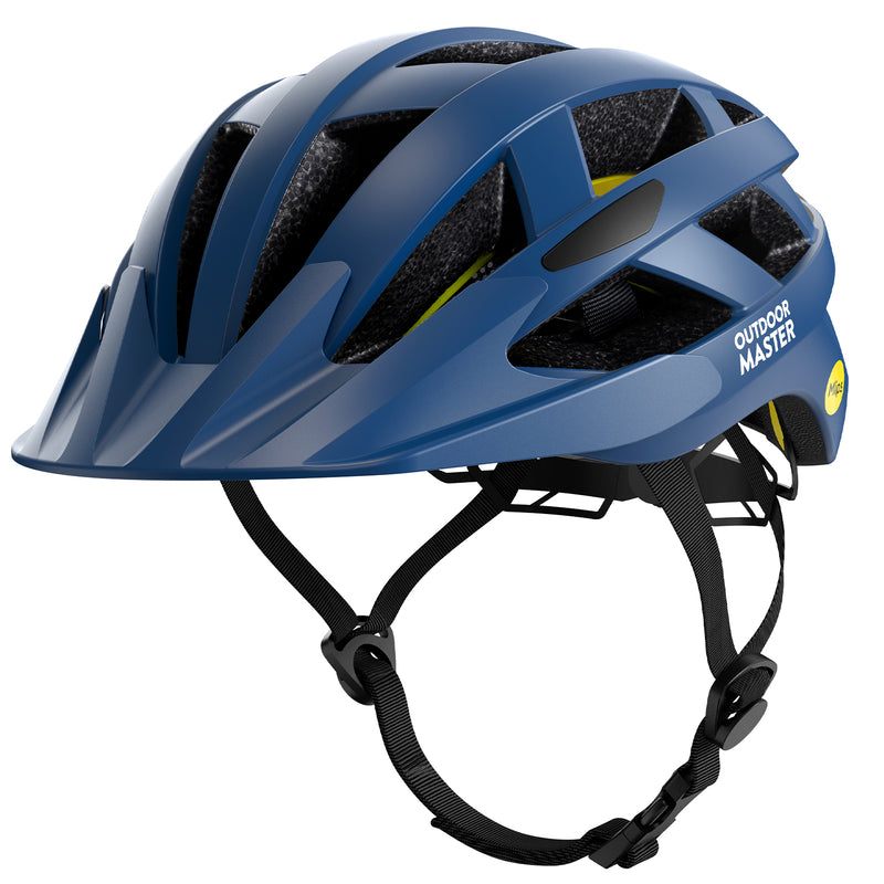 Bike Helmet with Mips System Outdoor Master GEM, Ocean Blue