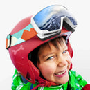 Outdoor Master Otroška Smučarska Očala Happy Valley White Frame Silver Lens VLT 10%-Wasup Slovenija