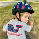 Outdoor Master Kids Bike Helmet Impala, Blue Dino