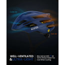 Outdoor Master Rhino Guard Road Bike Helmet Blue