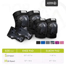 Outdoor Master Otroški Ščitniki za kolena, komolce in dlani - Črni-Wasup Slovenija