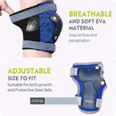 Outdoor Master Otroški Ščitniki za kolena, komolce in dlani - Modri-Wasup Slovenija