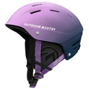Smučarska čelada Outdoor Master MIPS Kelvin II, Pink Purple Gradient-Wasup Slovenija