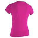 Ženska UV majica Oneill Basic Skins, kratek rokav, Foxpink-Wasup Slovenija