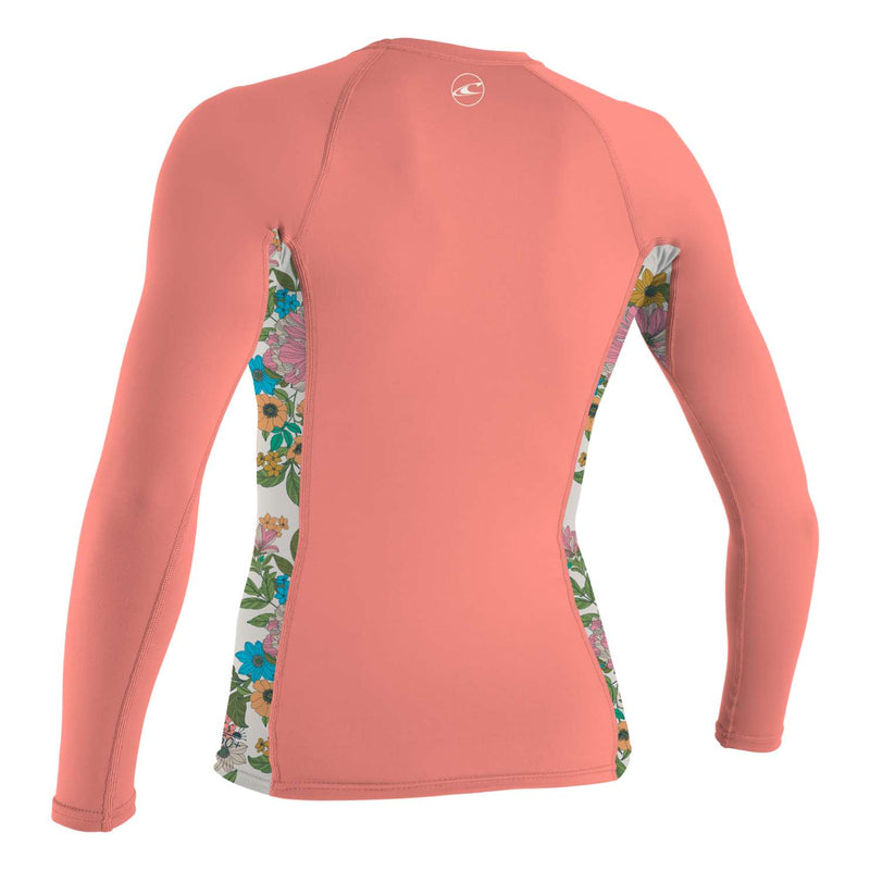 Otroška UV majica Oneill Premium Skins Rash Guard, dlg rok, Desert Flower-Wasup Slovenija